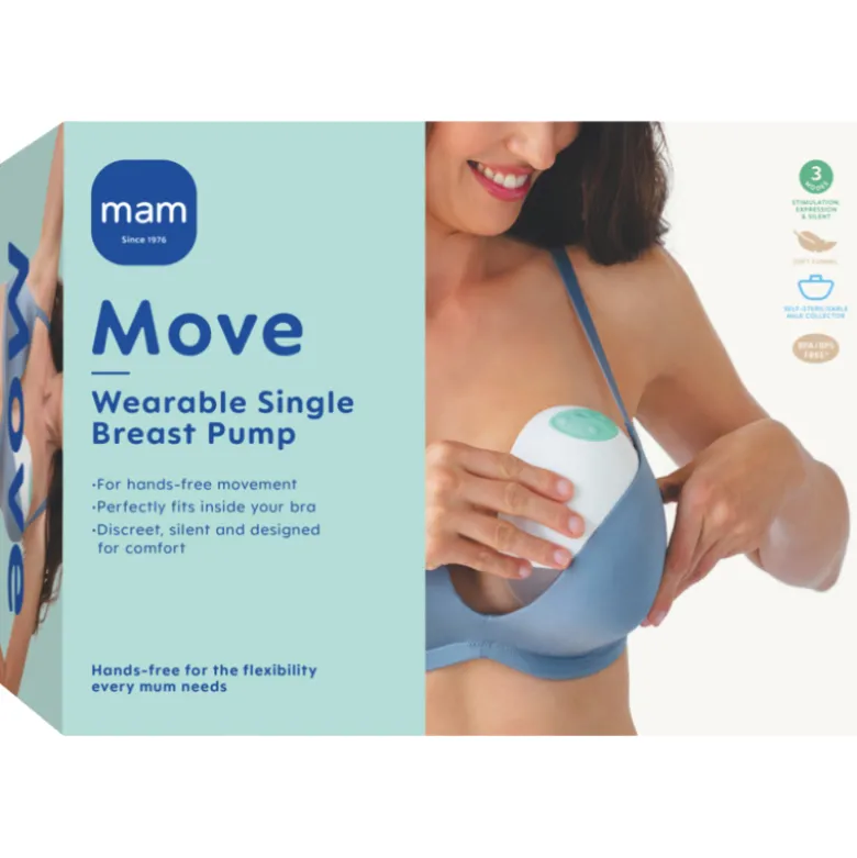 MAM Move Wearable Single Breast Pump (1 stk)
