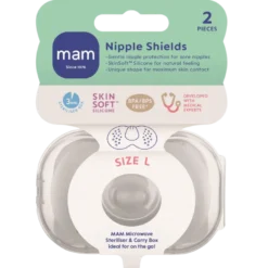 MAM Nipple Shields Size Large (2 stk)