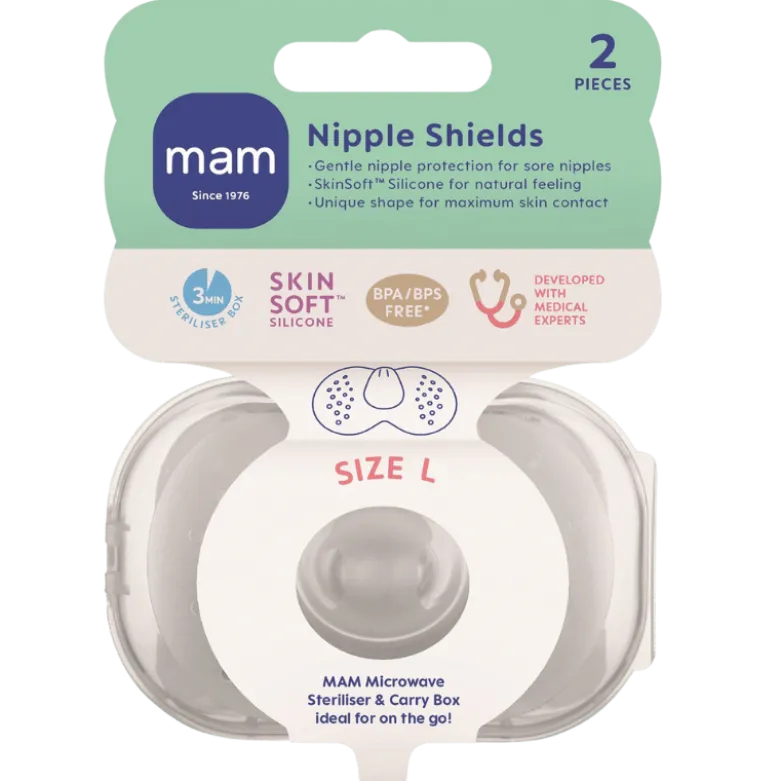 MAM Nipple Shields Size Large (2 stk)
