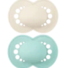 MAM Original Natural Rubber Neutral 6-16m Sut (2 stk)