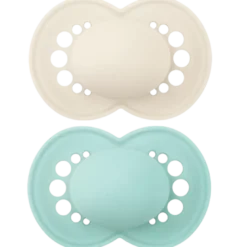 MAM Original Natural Rubber Neutral 6-16m Sut (2 stk)