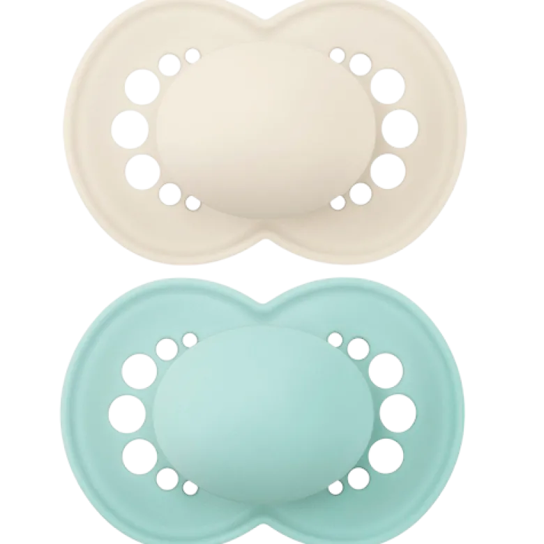 MAM Original Natural Rubber Neutral 6-16m Sut (2 stk)