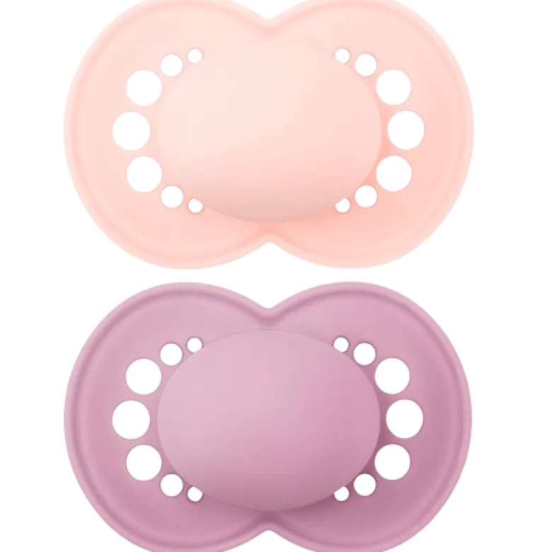 MAM Original Pink 6-16m Uden Motiv Sut (2 stk)