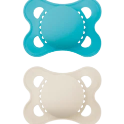 MAM Original Sut Blue 0-6M Unprinted (2 stk)