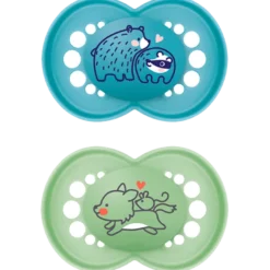 MAM Original Sut 6-16M Latex Blue (2 stk)