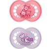 MAM Original Sut 6-16M Latex Pink (2 stk)