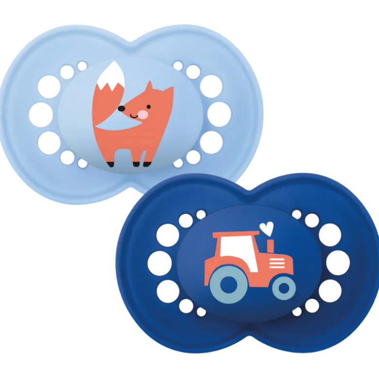 MAM Original Sut 6-16M Silk Blue (2 stk)