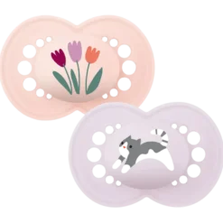 MAM Original Sut 6-16M Silk Pink (2 stk)