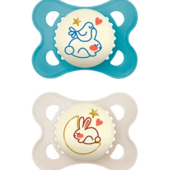 MAM Original Sut Night 0-6M Blue (2 stk)