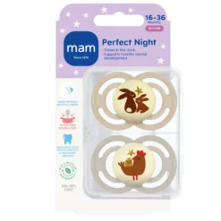 MAM Perfect Night Silk 16-36M Neutral (2 stk)