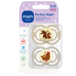 MAM Perfect Night Silk 6-16M Neutral (2 stk)
