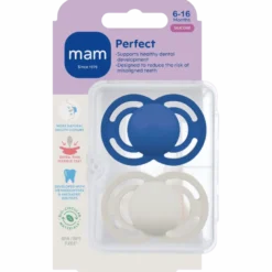 MAM Perfect Silk 6-16M Blue (2 stk)