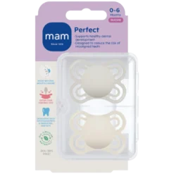 MAM Perfect Silk 0-6M Neutral (2 stk)