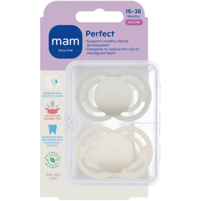 MAM Perfect Silk 16-36M Neutral (2 stk)