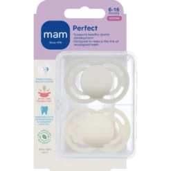 MAM Perfect Silk 6-16M Neutral (2 stk)