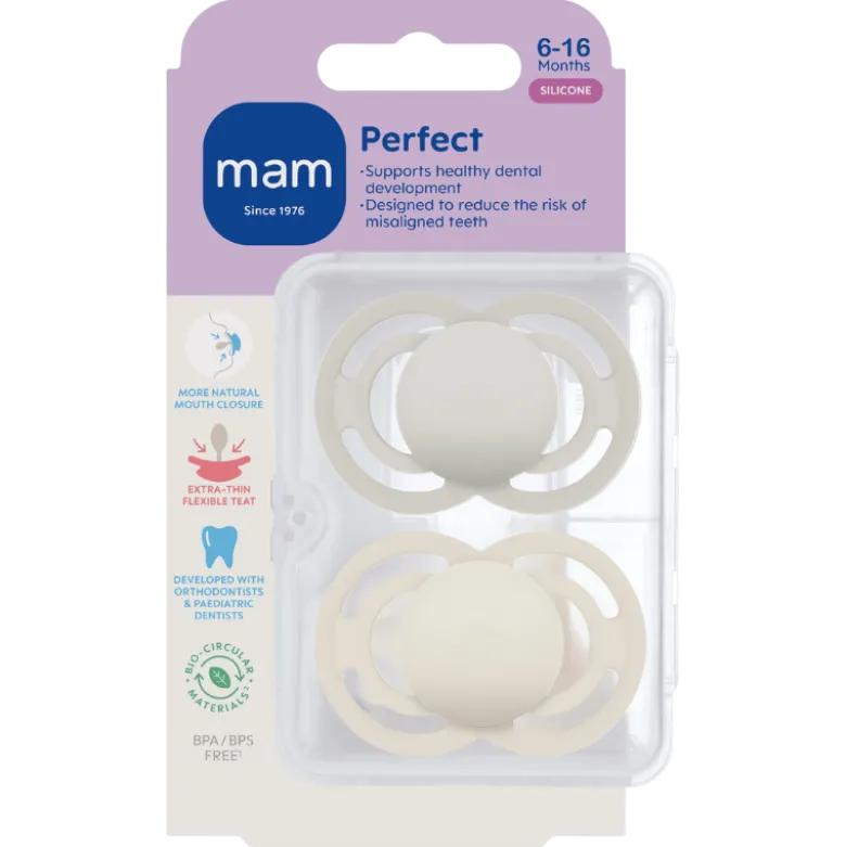 MAM Perfect Silk 6-16M Neutral (2 stk)