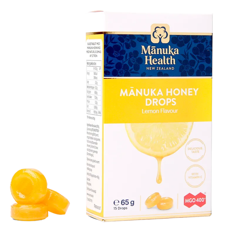 Manuka Health MGO 400+ Manuka Honey Drops Citron (15 stk)