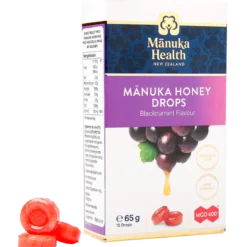 Manuka Health MGO 400+ Manuka Honey Drops Solbær (15 stk)