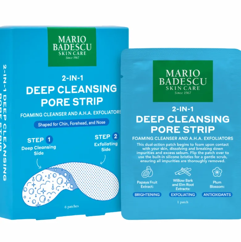 Mario Badescu 2-In-1 Deep Cleansing Pore Strip (6 stk)