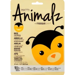 MasqueBar Animalz Bee Sheet Mask (1 stk)