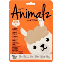 MasqueBar Animalz Llama Sheet Mask (1 stk)