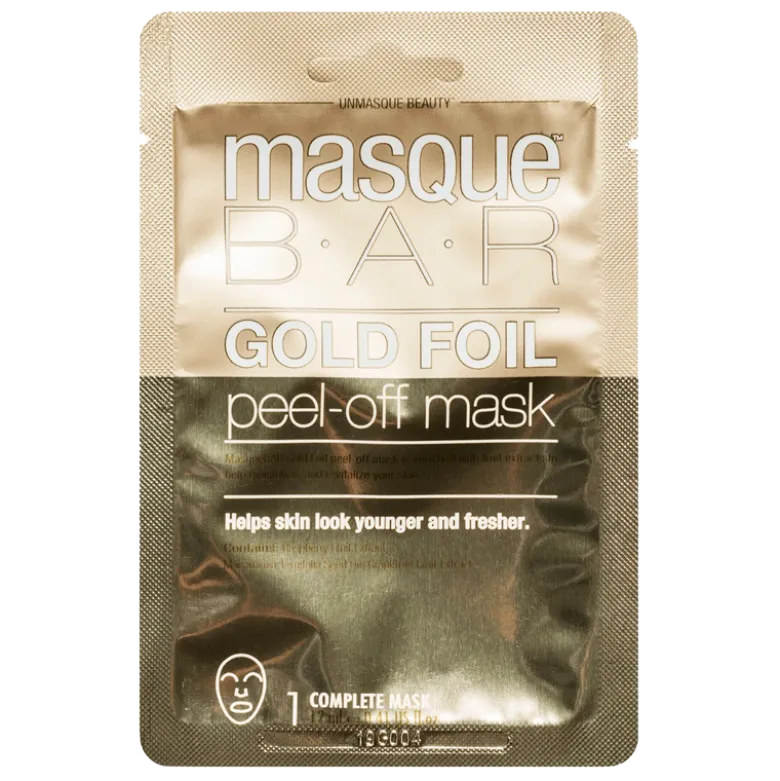 MasqueBar Foil Masque Gold Peel-Off Mask (12 ml)