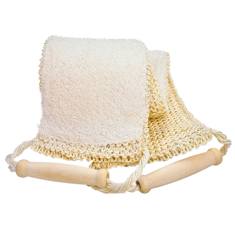 Massagestrop Sisal+Frotte' ¤ (1 stk)