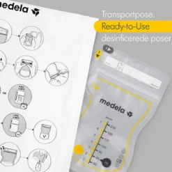 Medela Easy Pour Opbevaringsposer Til Brystmælk (50 stk)
