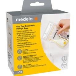 Medela Easy Pour Opbevaringsposer Til Brystmælk (50 stk)