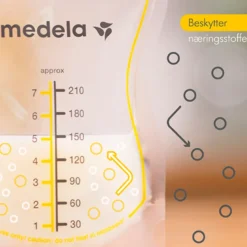 Medela Easy Pour Opbevaringsposer Til Brystmælk (25 stk)