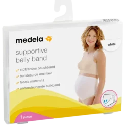 Medela Graviditetsbælte Hvid - M (1 stk)