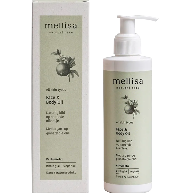Mellisa Ansigts og kropsolie (200 ml)