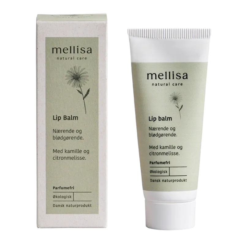 Mellisa Læbepomade Øko. Citronmelisse (15 ml)
