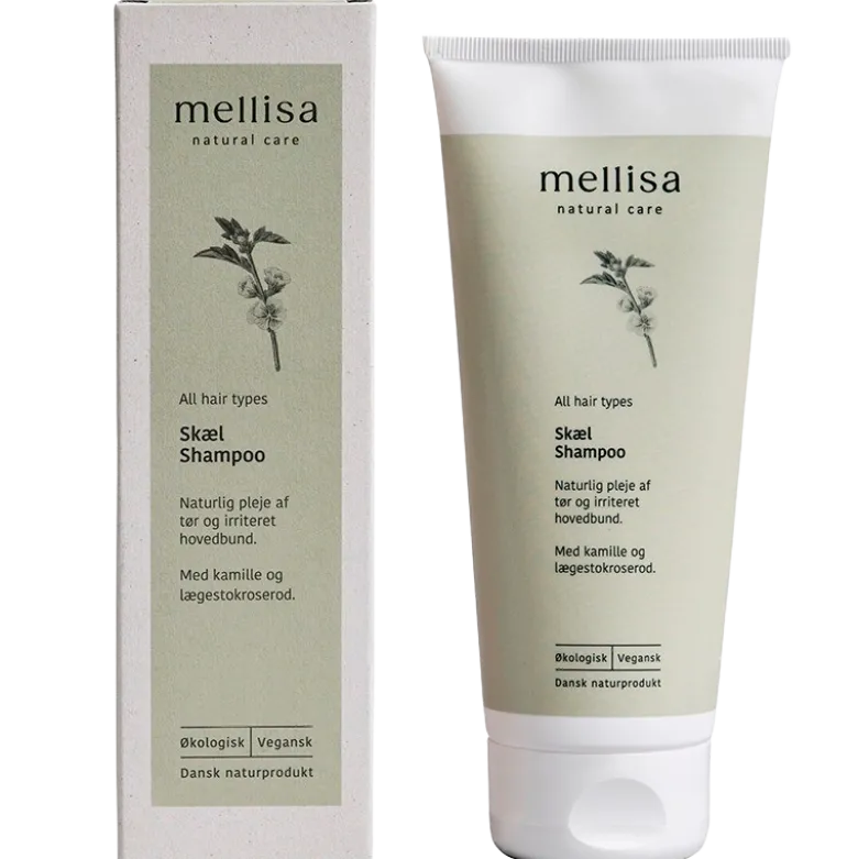 Mellisa Skælshampoo m. Lægeurter (200 ml)