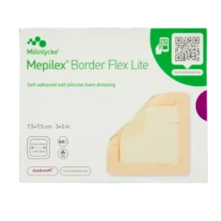 Mepilex Border Flex Lite 7,5 x 7,5 cm (5 stk)