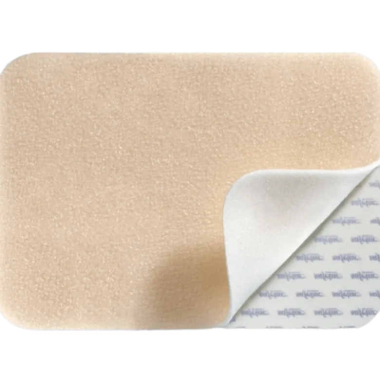 Mepilex Lite Tynd Skum M. Silikoneklæb 6 x 8,5 cm (5 stk)