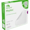 Mepilex Skum M. Silikoneklæb 10 x 10 cm (2 stk)