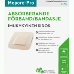 Mepore Pro Plaster Brusetæt 6 x 7 cm (5 stk)