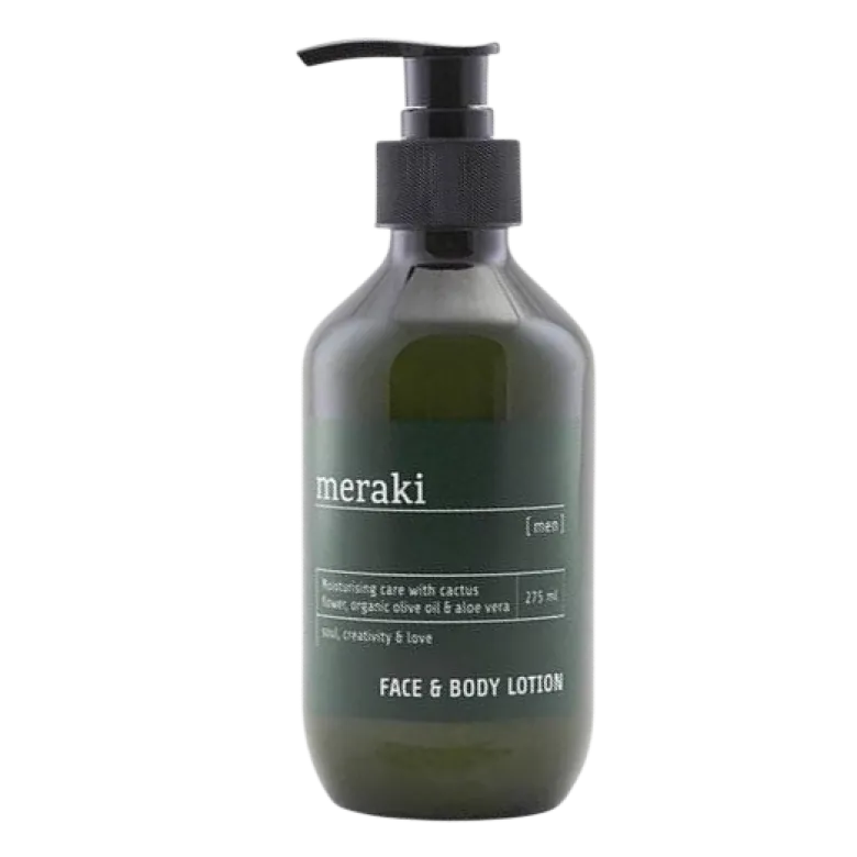 Meraki Men Face & Body Lotion 275 ml.