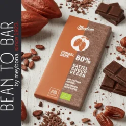 Meybona Chokobar 60% M. Formalede Dadler Ø (80 g)