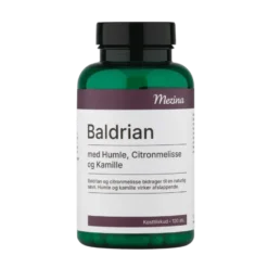 Mezina Baldrian + Humle Citronmelisse & Kamille (120 kaps)
