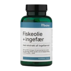 Mezina Fiskeolie M. Ekstrakt Af Ingefærrod (90 kaps)