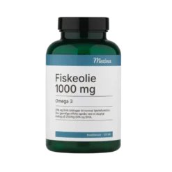Mezina Fiskeolie Omega 3 1000 mg (120 kaps)