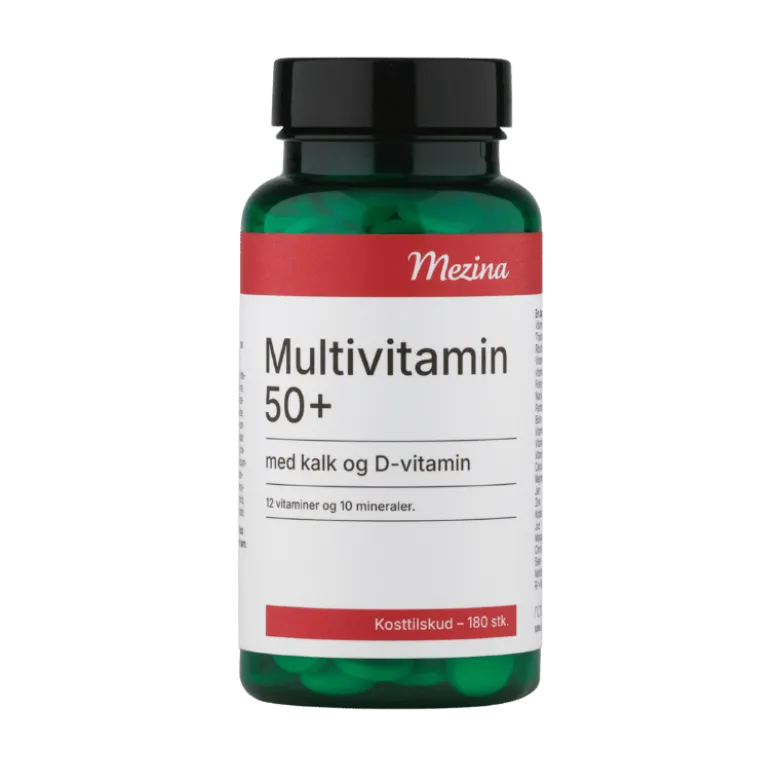 Mezina Multi 50+ Kalk & D Vitamin (180 tabl)