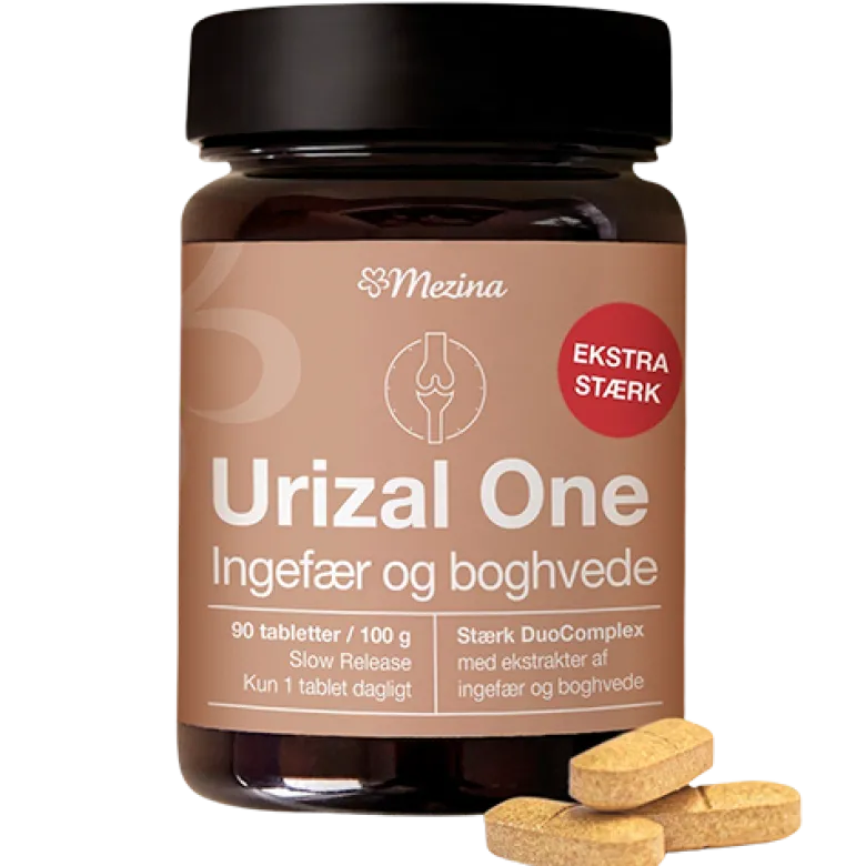 Mezina Urizal Ingefær One (90 tabletter)