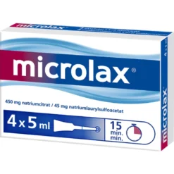 Microlax Rektalvæske 9+90 mg/ml (4x5 ml)