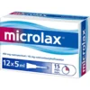 Microlax Rektalvæske 9+90 mg/ml (12 x 5 ml)
