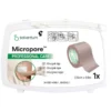 Micropore Kirurgisk Tape Lysebrun 2,5 cm x 9,1 m (1 stk)