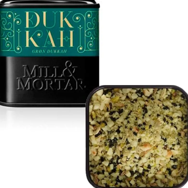 Mill & Mortar Grøn Dukkah Mandler m. Grøn Pistacie Ø (75 gr)