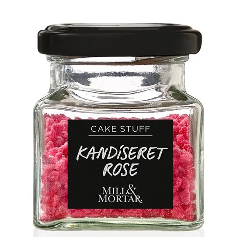 Mill & Mortar Kandiseret Rose (40 g)